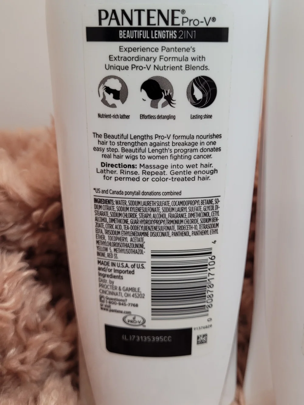 NEW! 2 Vintage Pantene Pro-V Beautiful Lengths 2 in 1 Shampoo Conditioner HTF